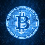 blue-glow-digital-bitcoin-abstract-dots-technology-background-crypto-currency-market | COYYN
