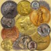 The image shows an assortment of old and rare coins of varied sizes, designs, and colors, including silver, gold, copper, and nickel coins. If you're wondering where to sale rare coins like these, some depict historical figures, animals like buffalo, and symbols such as Lady Liberty and a Native American profile. | COYYN